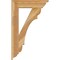Ekena Millwork Olympic Traditional Rough Sawn Bracket, Western Red Cedar, 4"W x 20"D x 32"H BKT04X20X32OLY01RWR - alternate 4